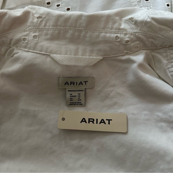 ARIAT Love it Jacket Cloud Dancer Size XS NWT - Picture 10 of 11